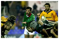 London Irish v Newport Dragons. 15-12-2002. Season 2002-2003.
