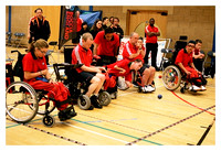 Boccia England International Competition. Wigan 26-6-11. After 11.30am