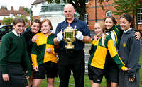 The Rugby World Cup at Gordons School. Mon 26-9-05