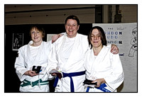 London Millennium Judo Festival. Sat 11-2-2006. Ladies and Girls Medal Presentations