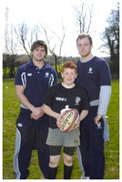 London Irish Premier Rugby Camp at Lord Wandsworth 05-04-2006 - Pics with Players