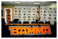 BAMMA 8. Press Conference. 9/12/2011.Nottingham. UK.