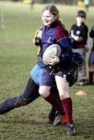 Saracens Masterclass at Hertford RFC. 19-2-09. Under 9s