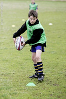 Saracens MasterClass at Hertford RFC. 19-8-08. Under 8s