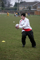 Saracens Skills Clinic at Hertford RFC. Thurs 14-2-2008