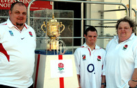 Rugby World Cup visit to Bournemouth RFC. 2-4-05