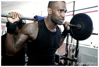 Jimi 'Poster Boy' Manuwa. Session 2. Metro Flex Gym. Strength and Conditioning