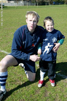 Bristol Coaching Camp at Coombe Dingle RFC. 5-4-06. Pics with Players
