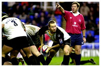 London Irish v Newcastle Falcons. 29-12-2002. Season 2002-2003.