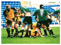 London Irish v Newcastle Falcons. Season 2001-2002