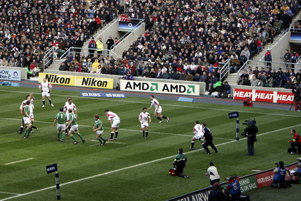 England v Ireland. 6 nations rugby union