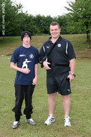 Bath and Bristol Rugby Camp at winchester Army Base 2006. Pics with Matt Stevens